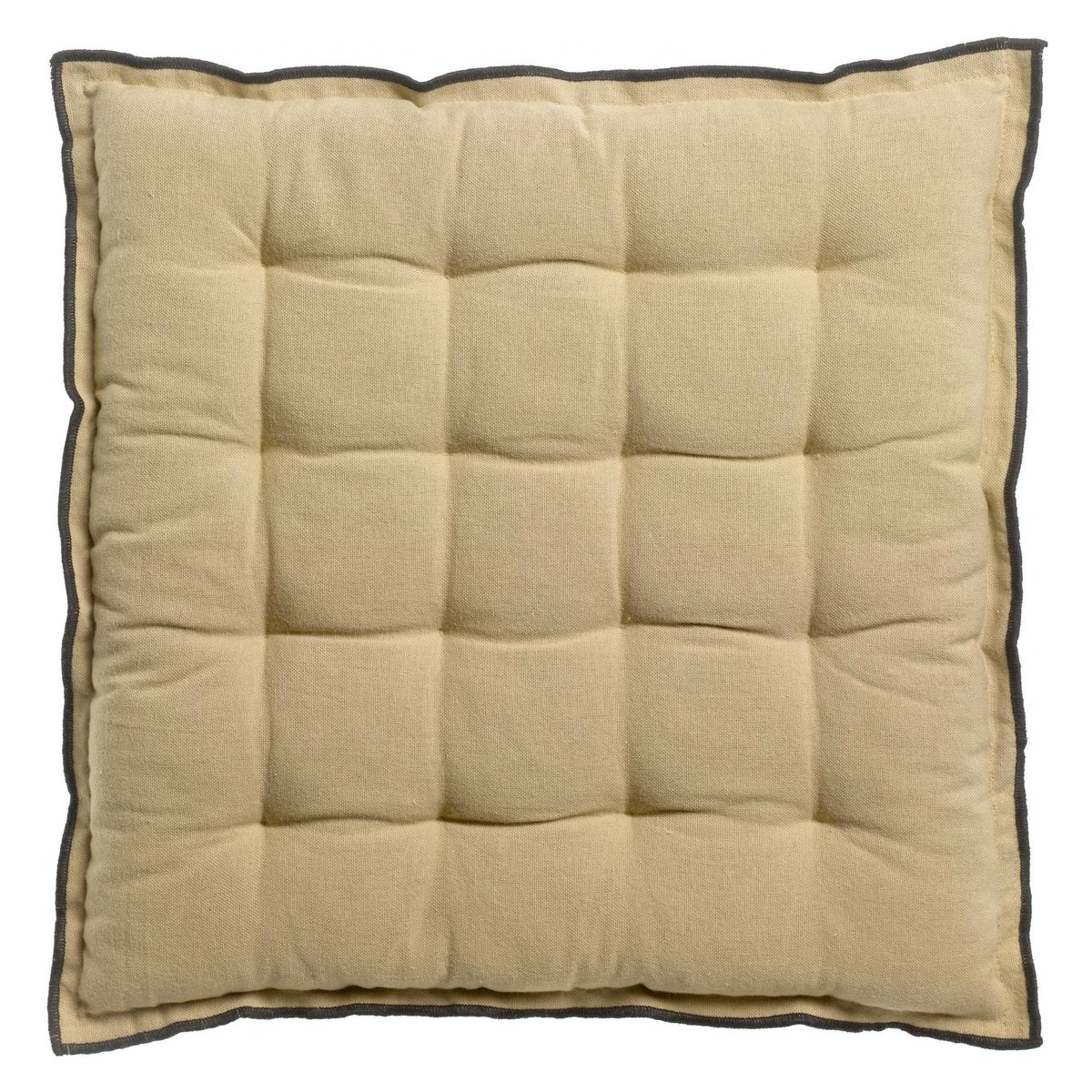 Galette de chaise Grace recyclée camel, WINKLER