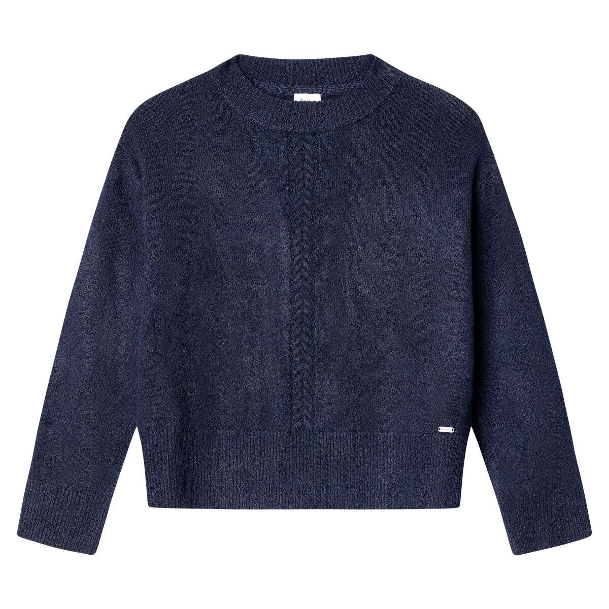 Pull Col Rond En Maille marine, PEPE JEANS