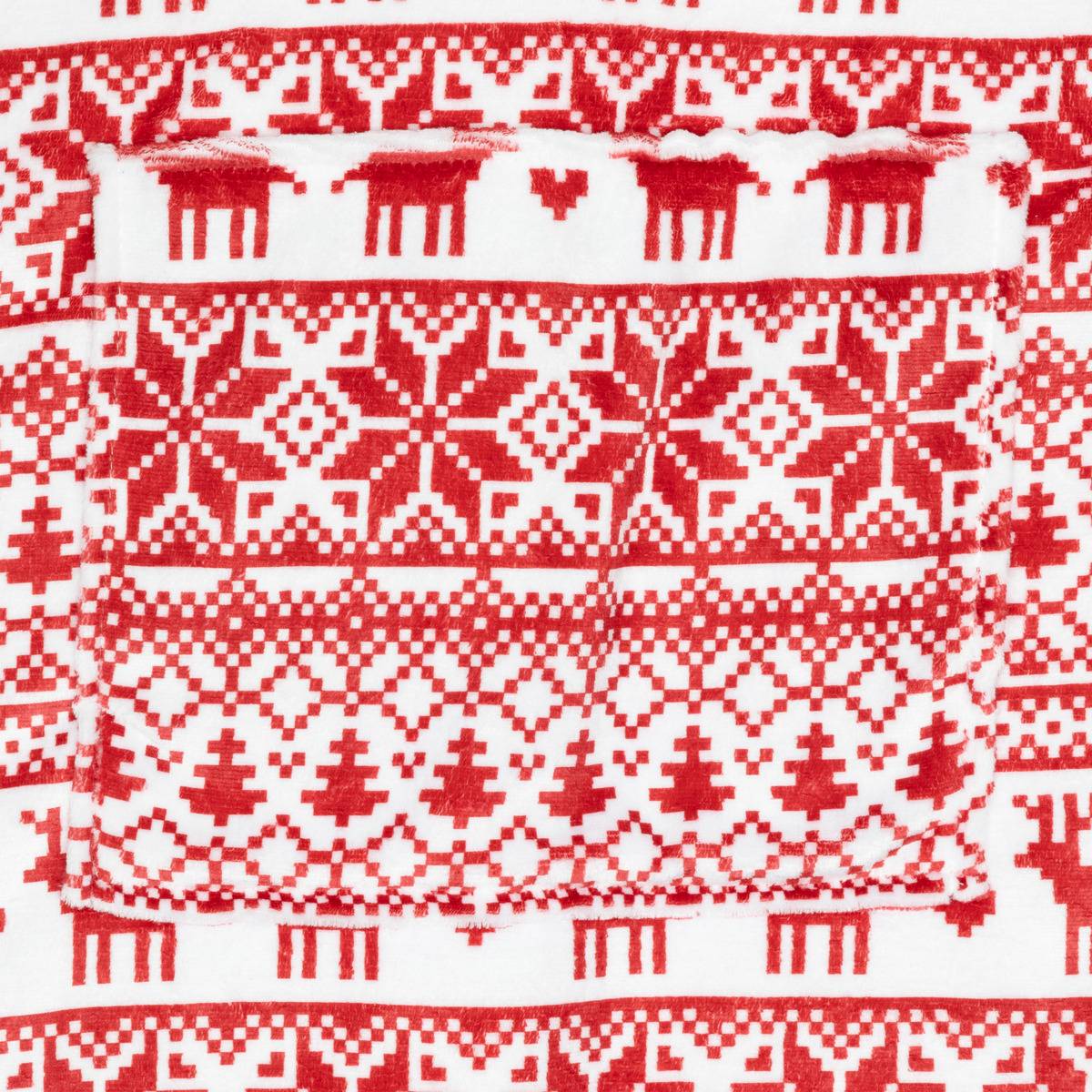 Plaid ILMO rouge, FEERIC LIGHTS & CHRISTMAS