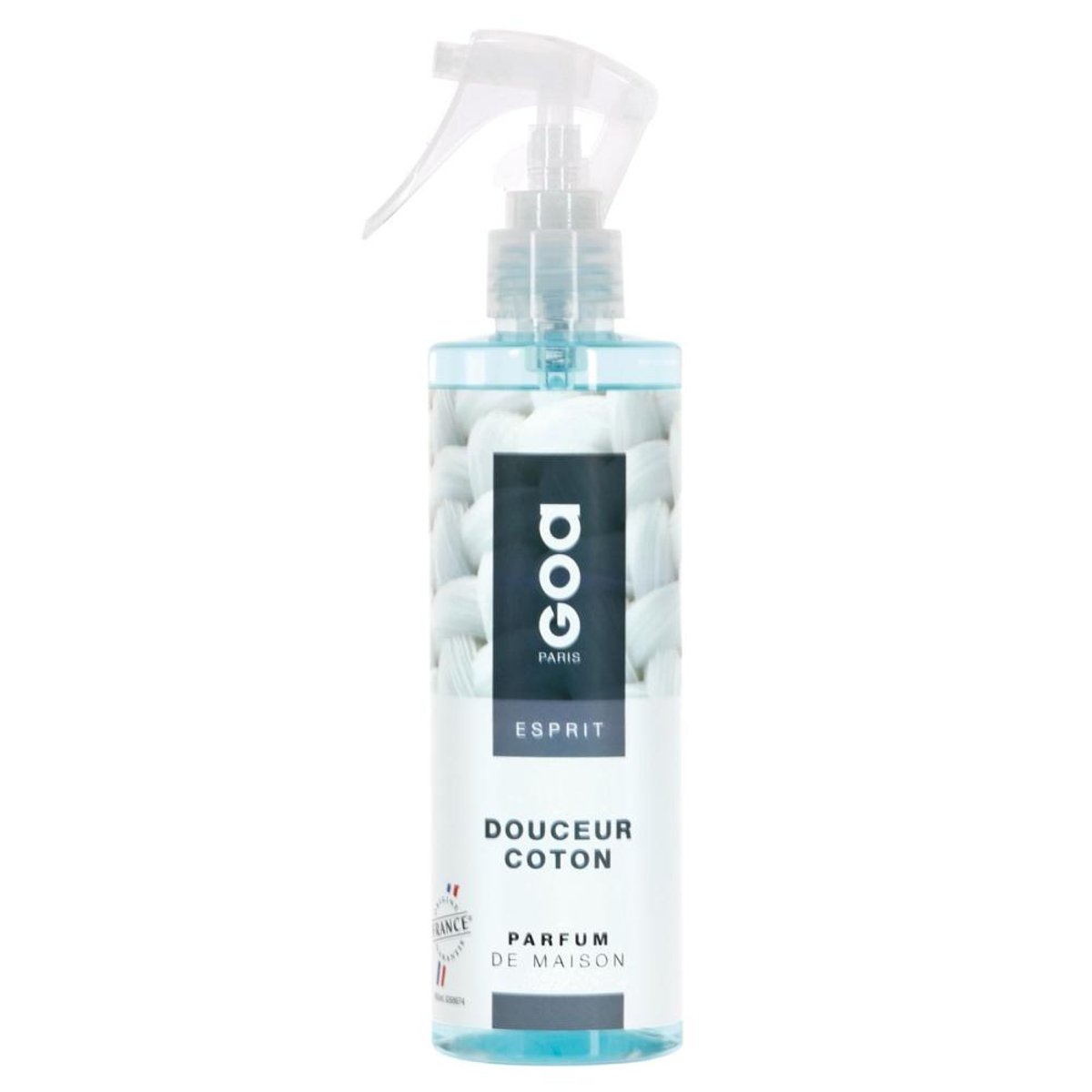 Parfum d'intérieur - Vaporisateur esprit 250ml douceur coton bleu, GOA