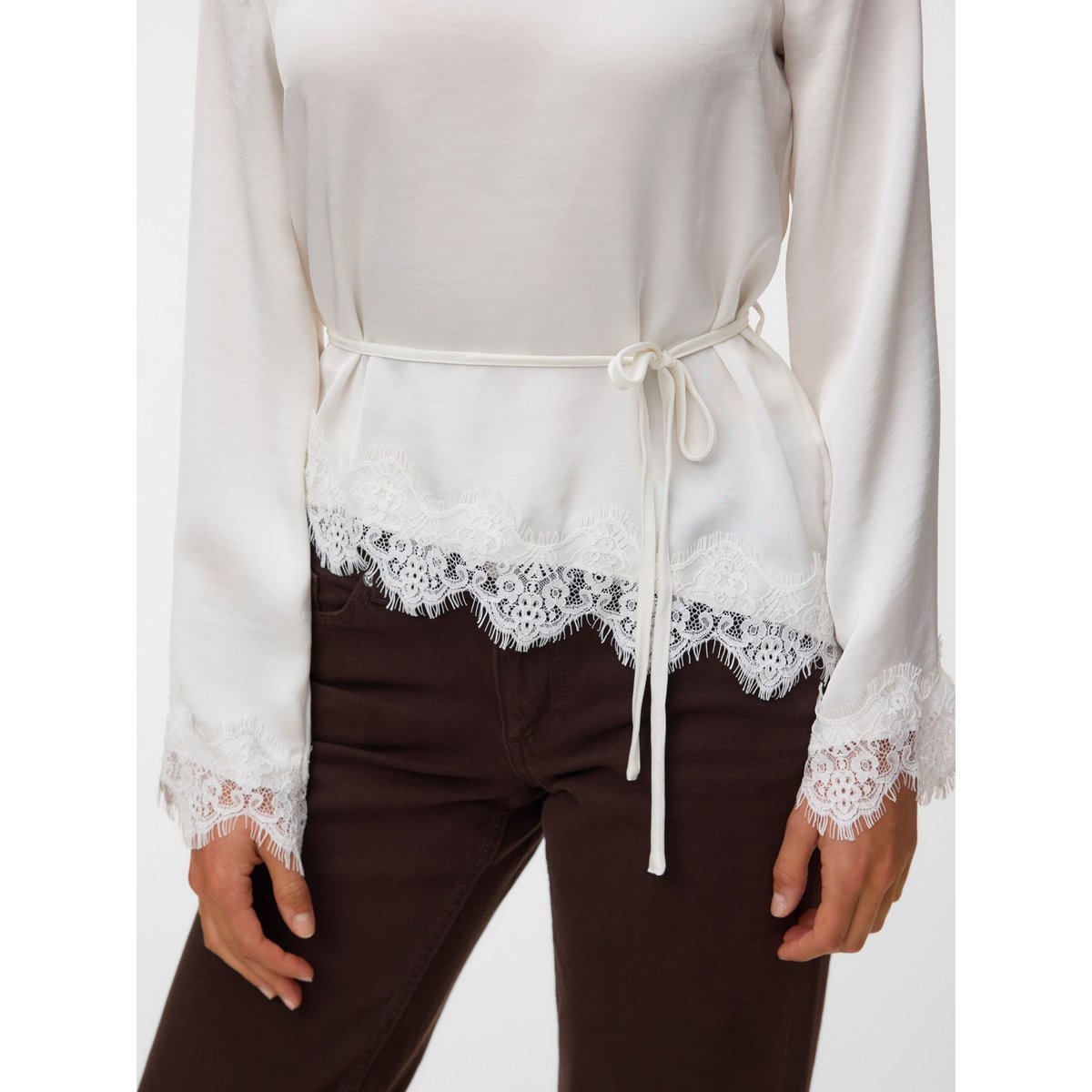 Top Asymétrique snow white 1, VERO MODA