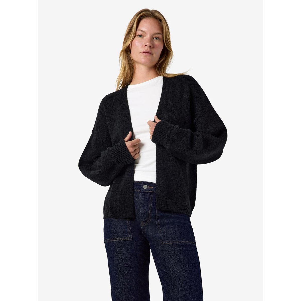 Cardigan En Maille noir - black1, NOISY MAY