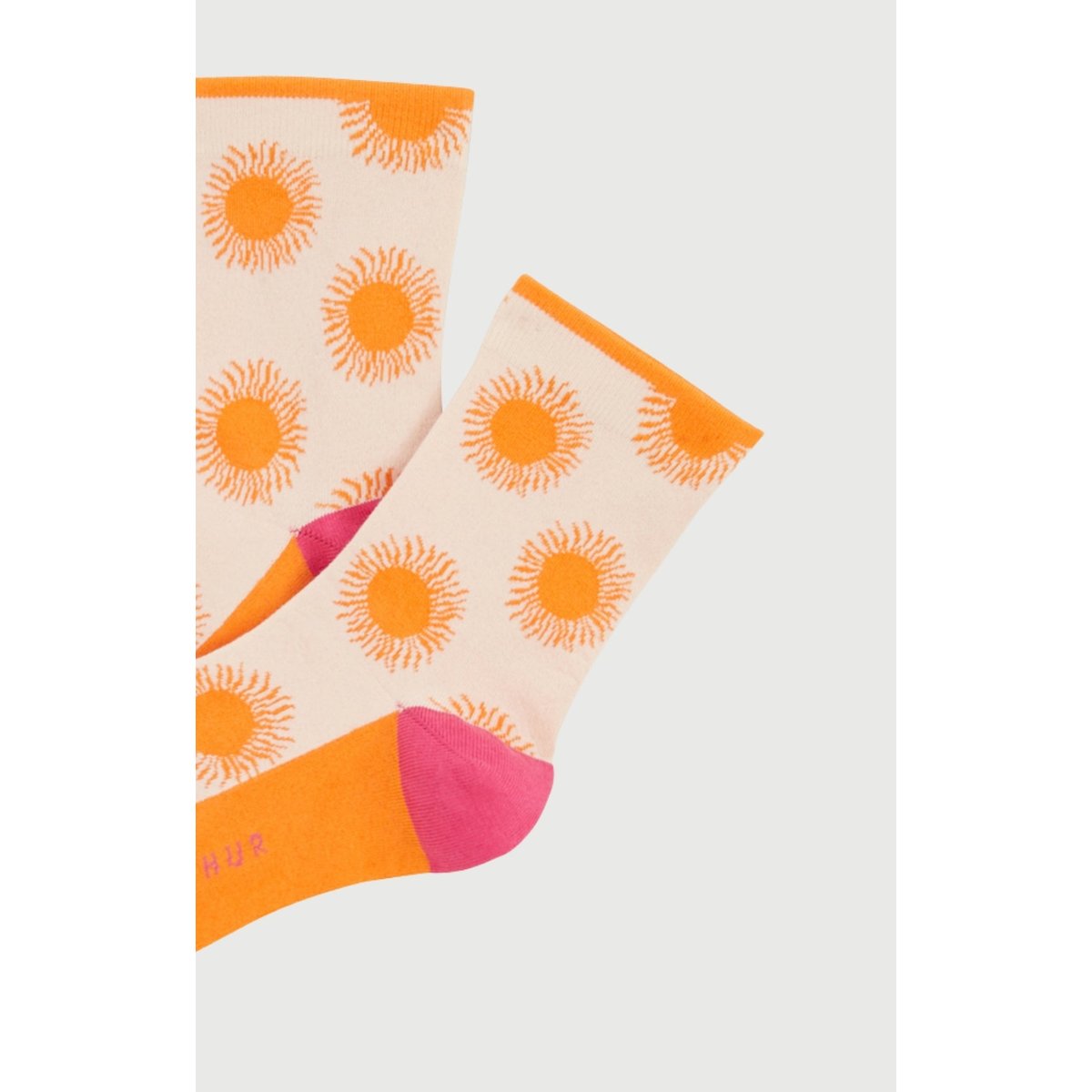 Chaussettes en coton imprimé Coucher de sommeil nude, ARTHUR