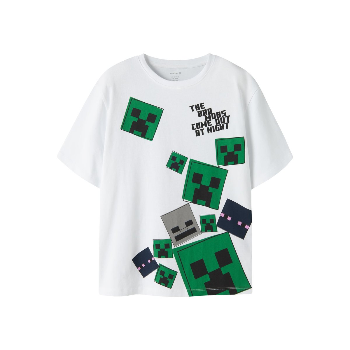 T-Shirt bright white, NAME IT