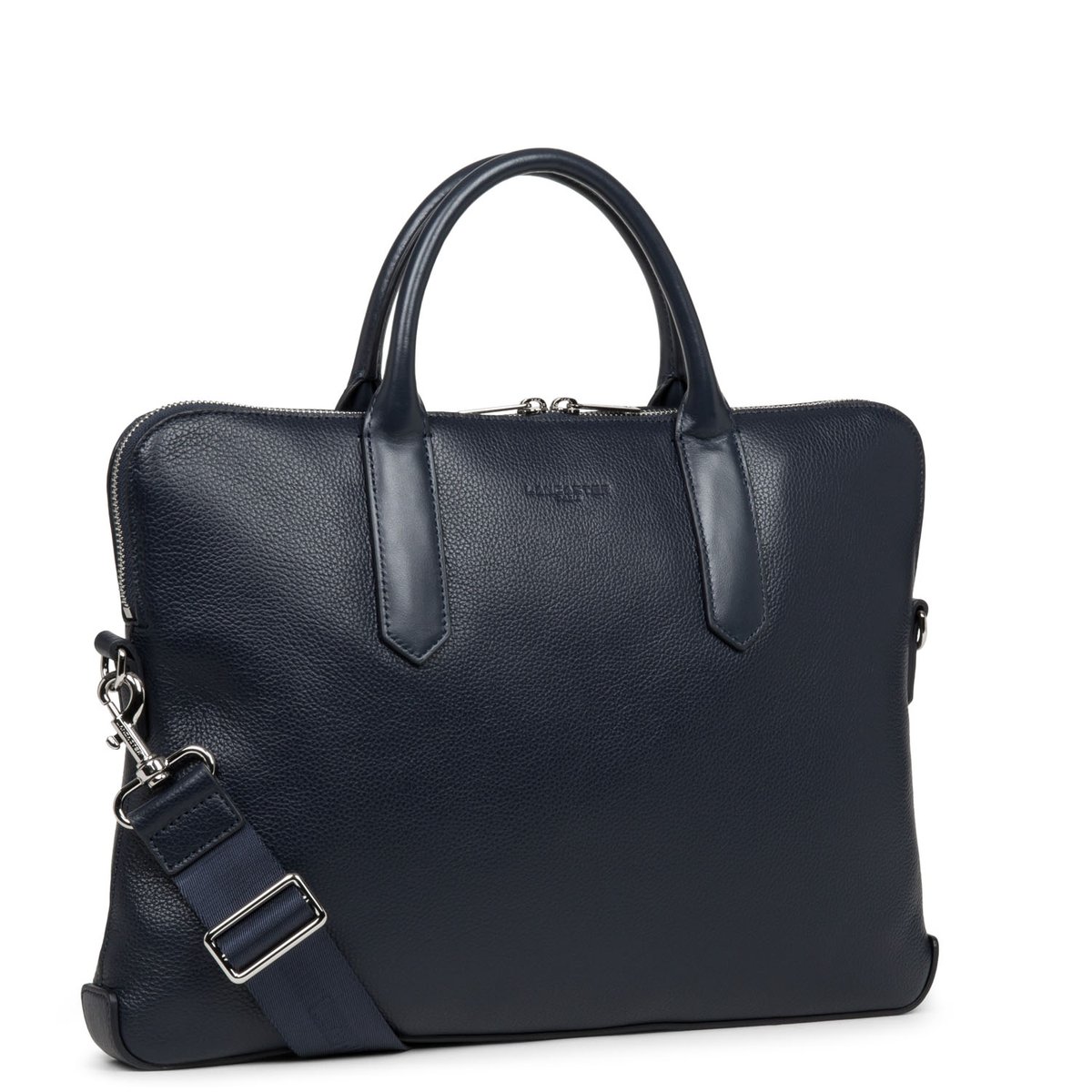 Porte documents MILANO GENTLEMEN bleu foncé, LANCASTER