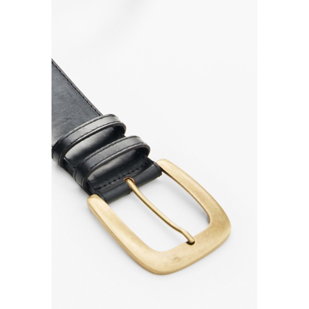 Ceinture en cuir avec appliques noir, DESIGUAL