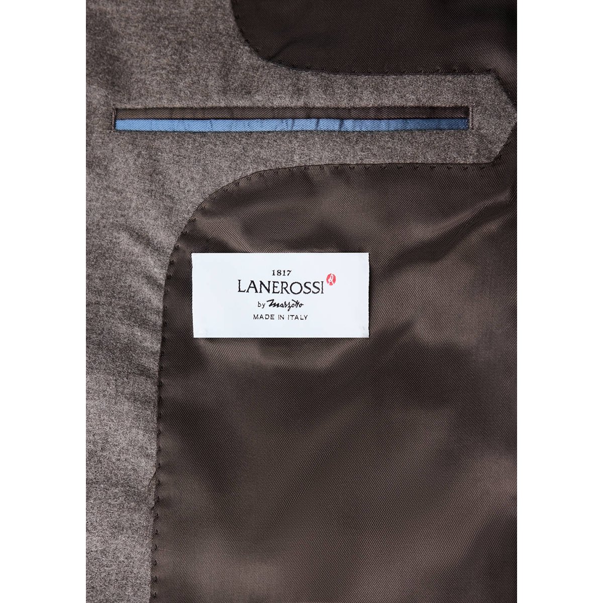 Veste de costume croisée slim fit en flanelle beige, MANGO MAN