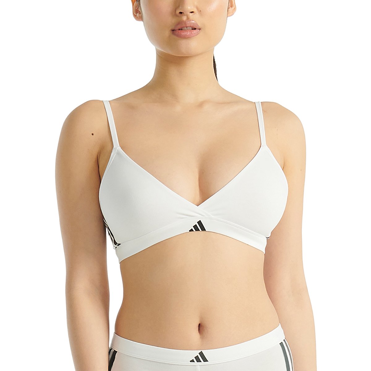 Soutien-gorge ACTIVE ESSENTIALS COTTON blanc, adidas Performance