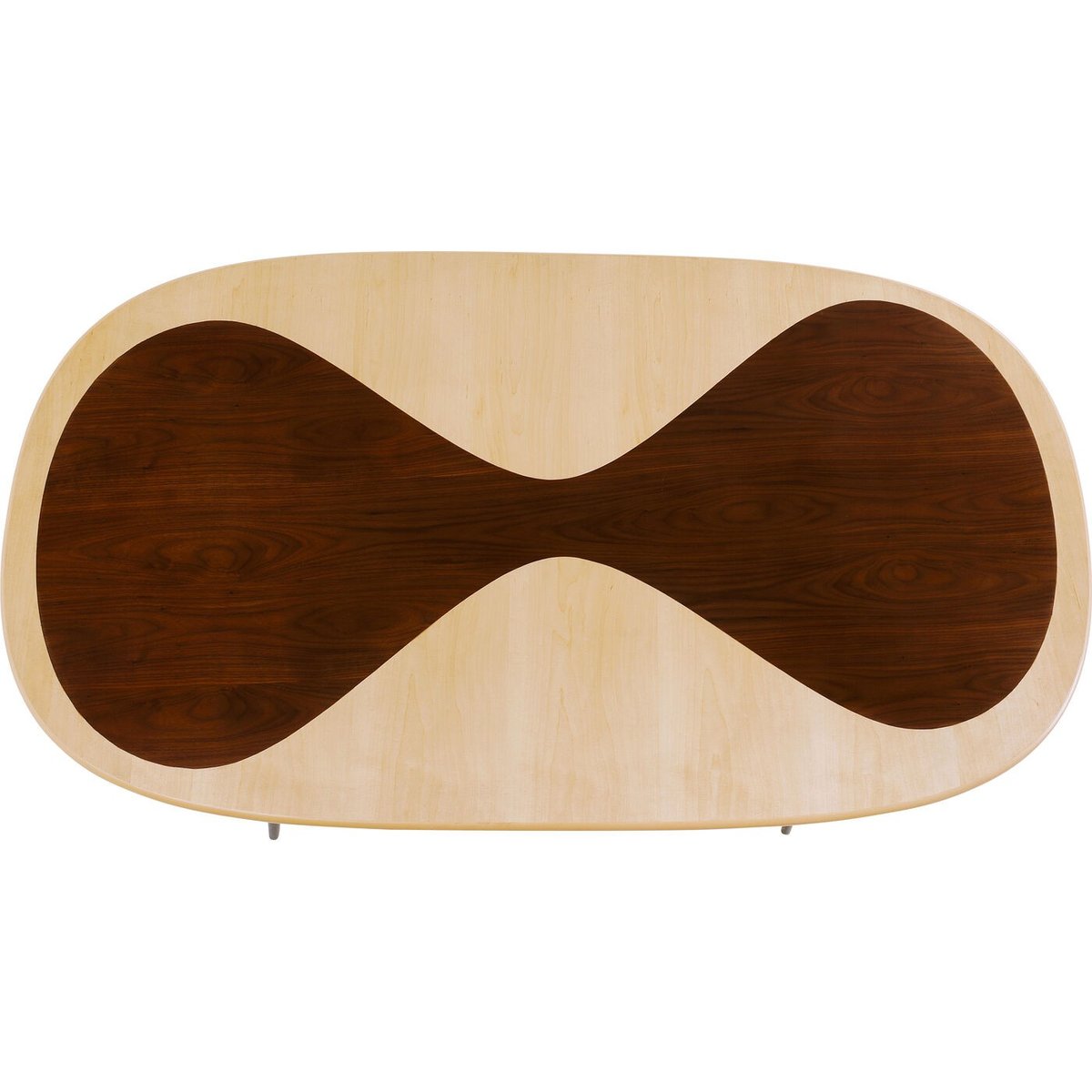 Table en bois, PETAL marron, KARE DESIGN