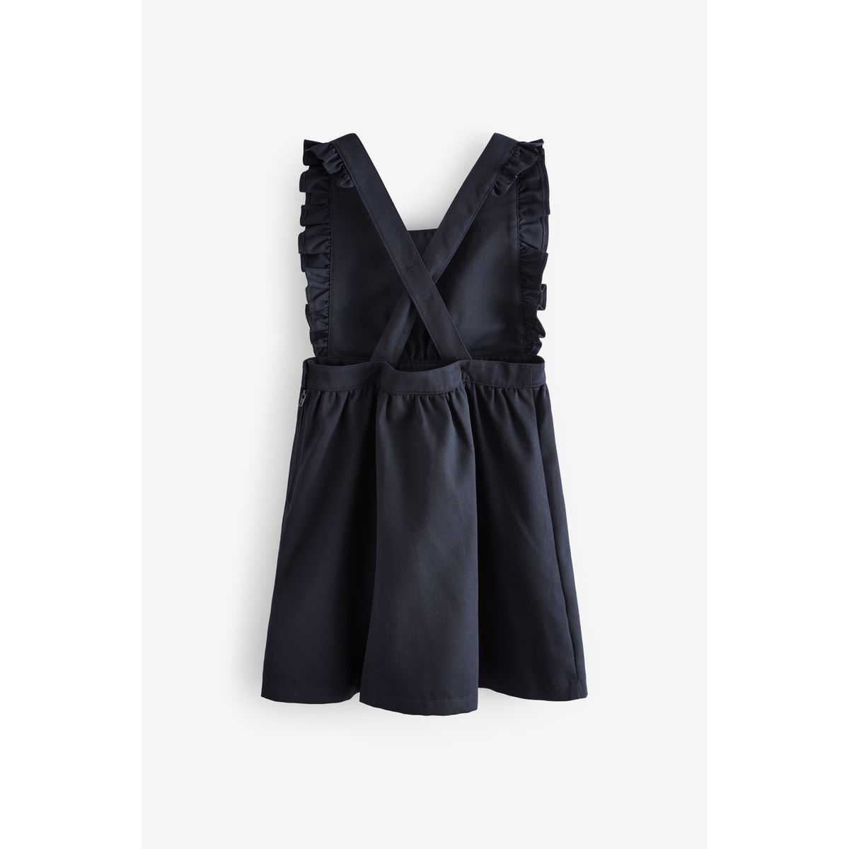 Robe Chasuble À Volants bleu marine, NEXT