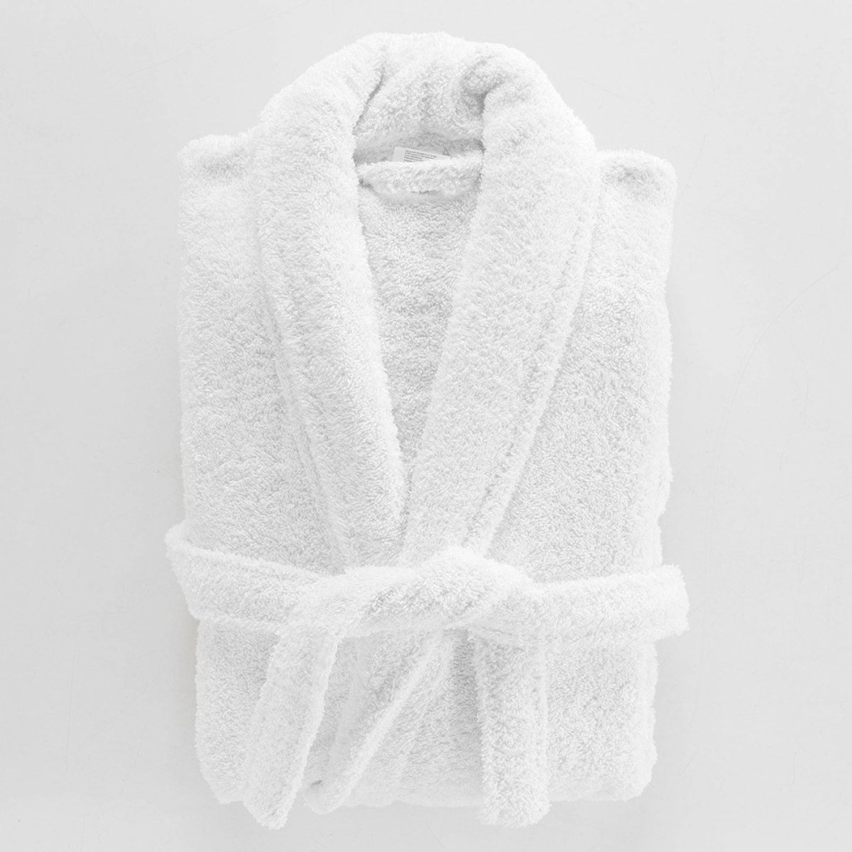 Peignoir Col Châle éponge Tendresse Blanc blanc, DECORATIE