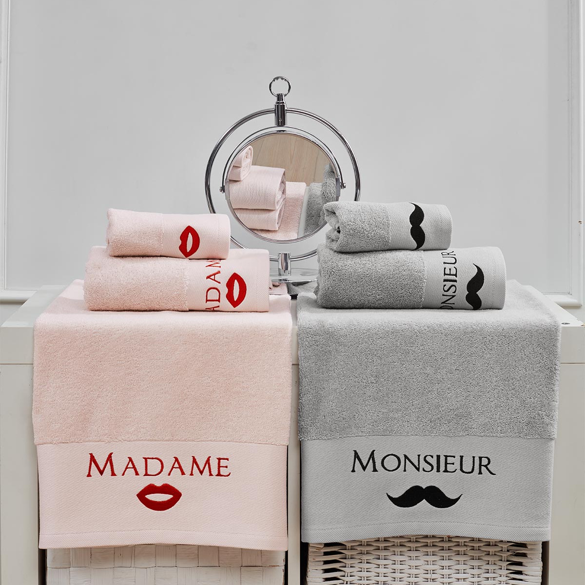 Serviette de toilette MADAME pétale, SENSEI MAISON