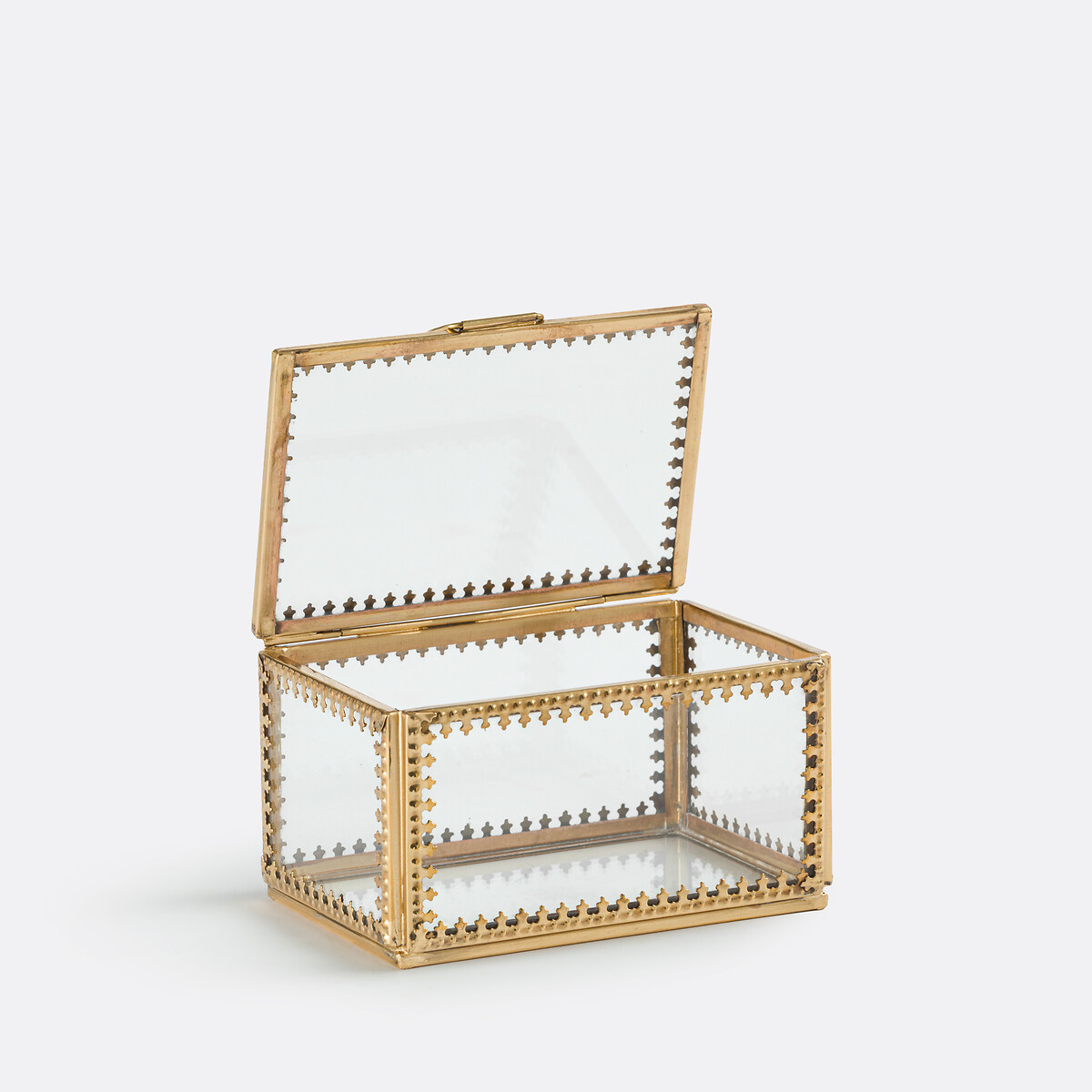 Boîte-vitrine rectangulaire verre et laiton Stelia laiton, LA REDOUTE INTERIEURS