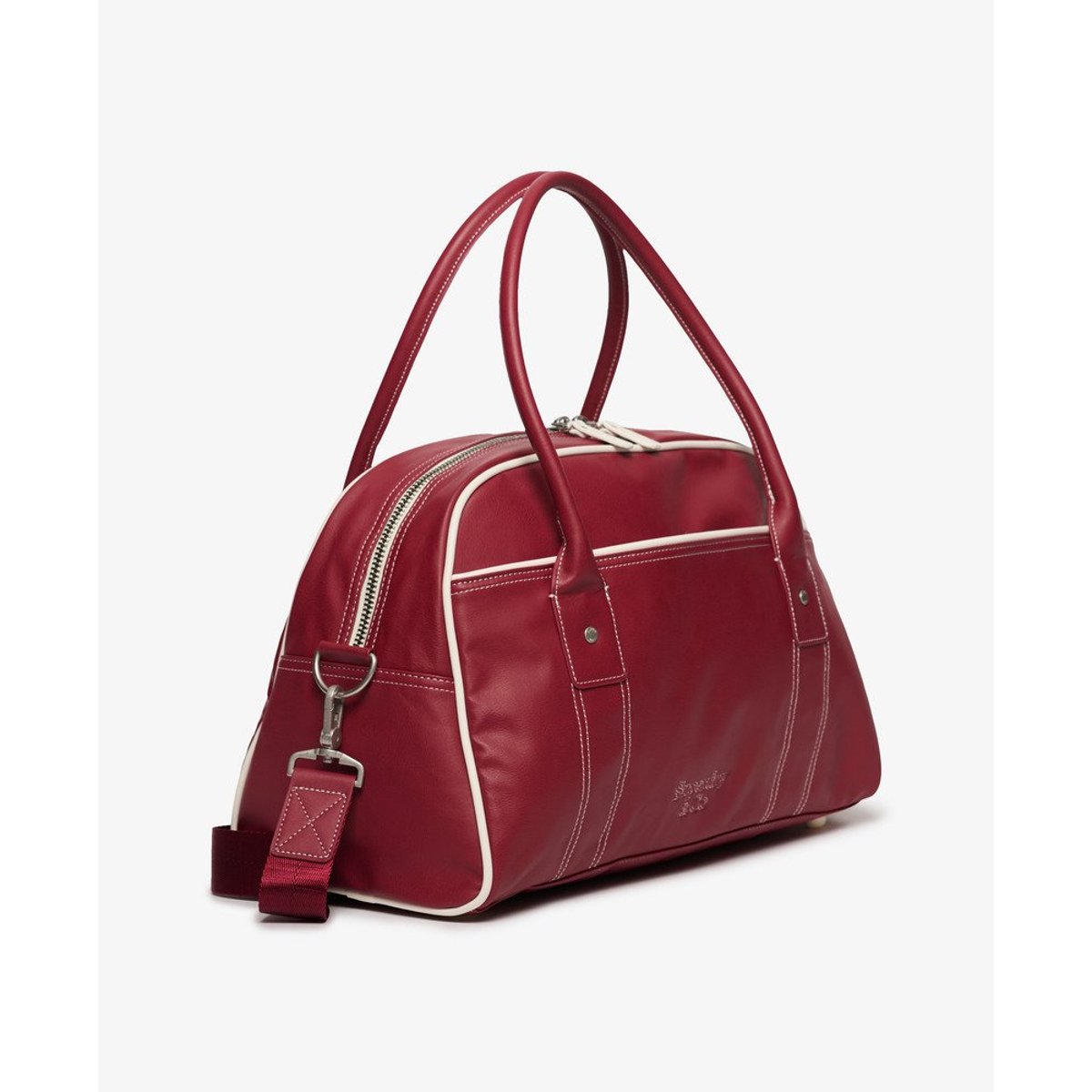 Sac Bowling Vintage rouge bordeaux, SUPERDRY