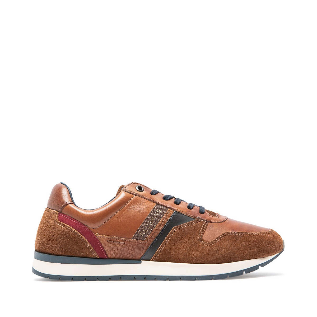 Baskets cuir Nixit cognac, REDSKINS