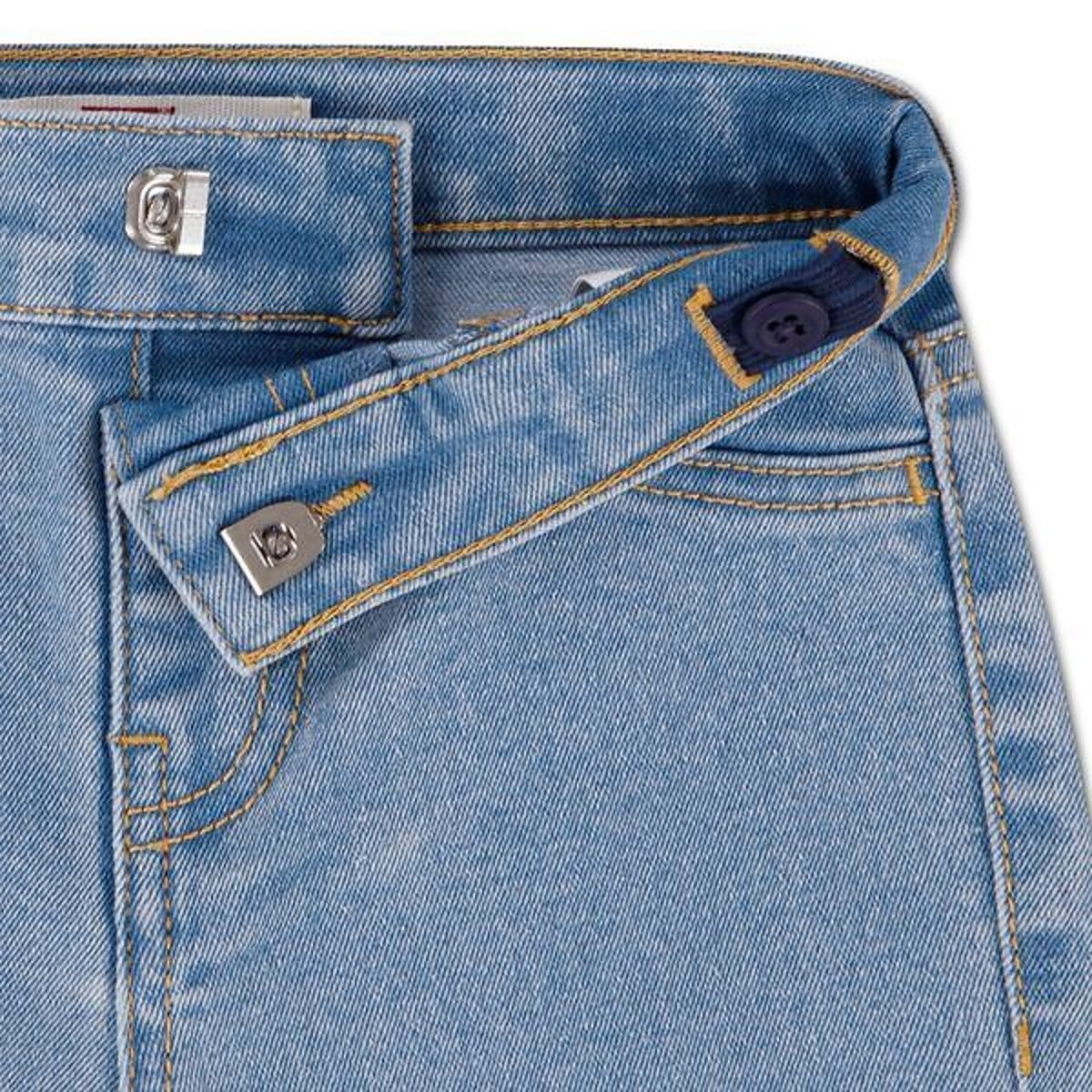 Set composto da felpa con cappuccio e cerniera, maglietta a maniche corte e jeans multicolore, LEVI'S KIDS