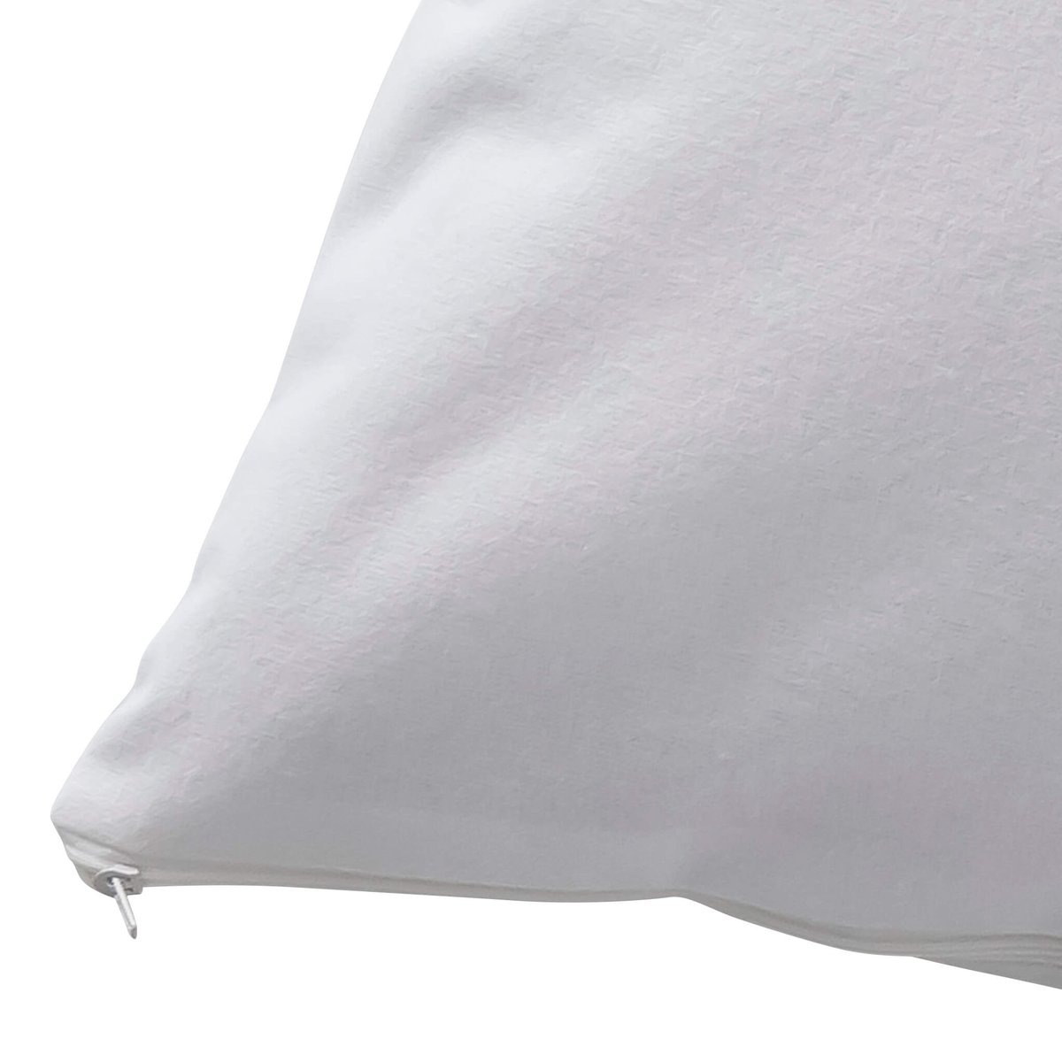 Protège oreiller coton bio molleton - LUNE blanc, SOMEO