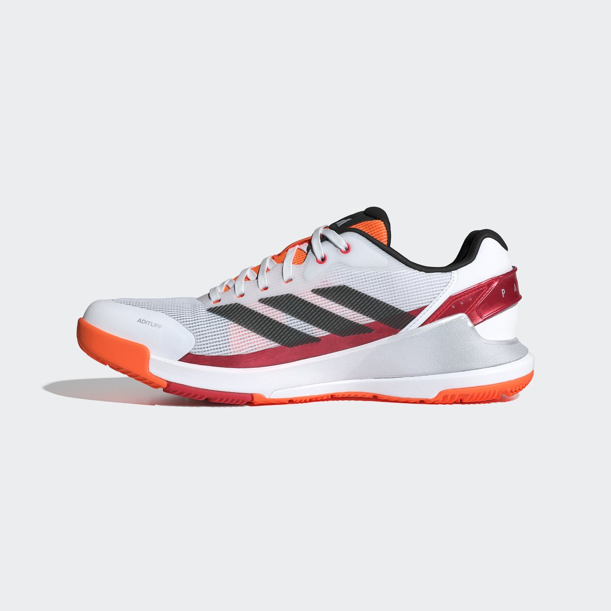 Chaussure De Padel Crazyquick cloud white / core black / lucid orange, adidas Performance