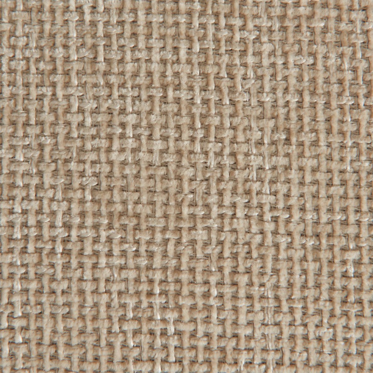 Fauteuil tissu pieds en bois d'hévéa 1 place DANY beige, SWEEEK