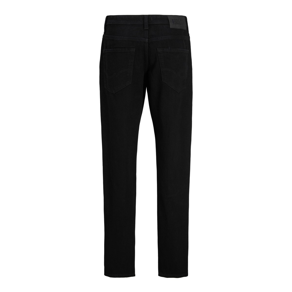 Jean Coupe Décontractée black denim 1, JACK & JONES JUNIOR