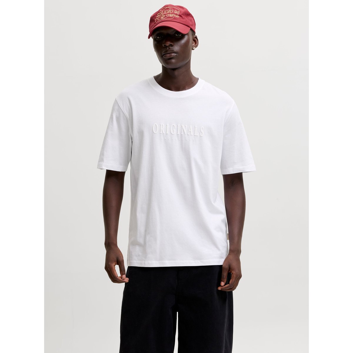 T-Shirt bright white, JACK & JONES