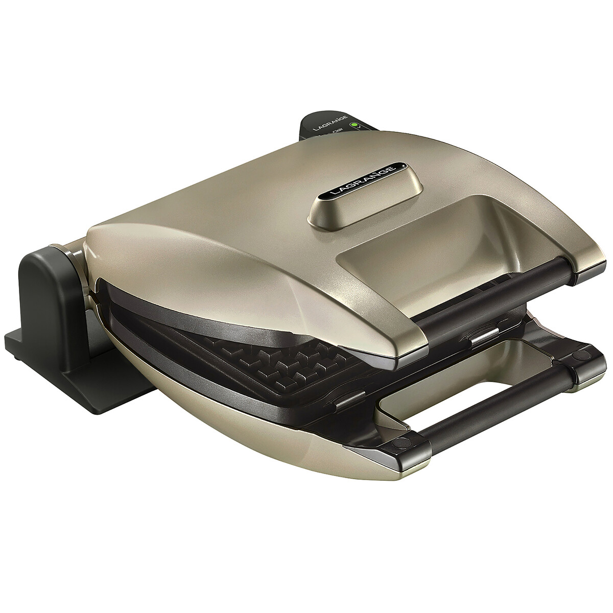 Premium wafelijzer 019 122V brossed staal, LAGRANGE