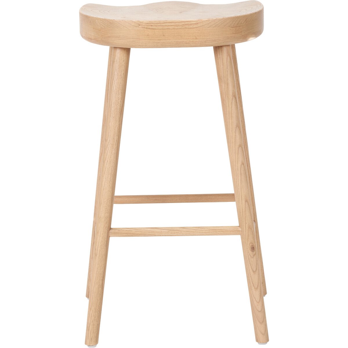 Lorian Ash Wood Ergonomic Bar Stool light wood, ÉDITÉ