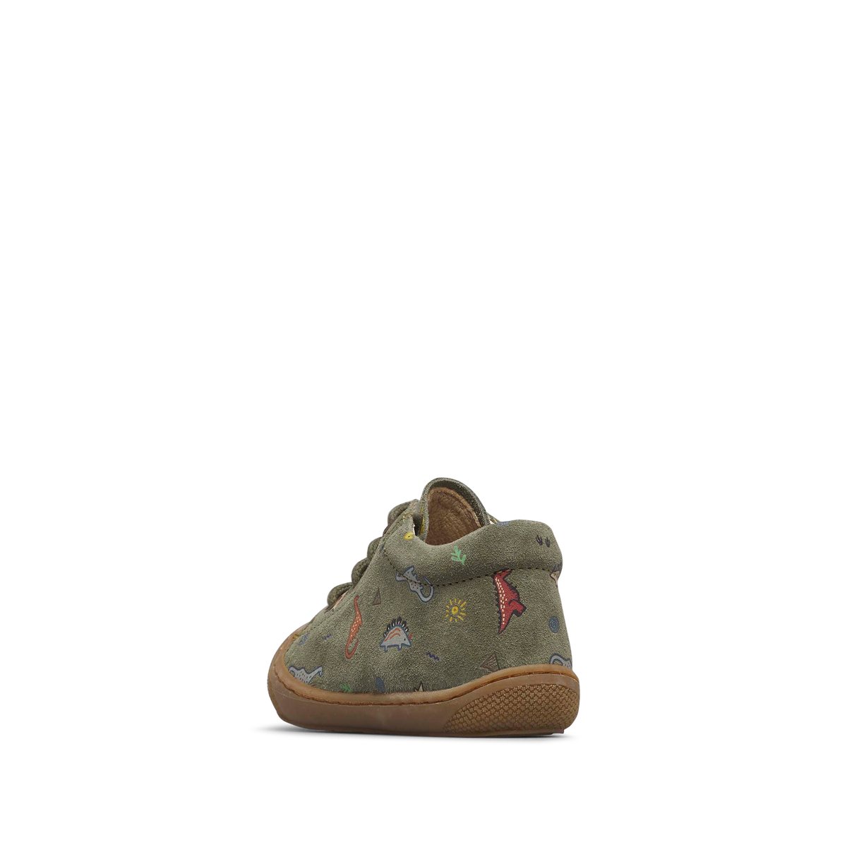 Chaussures premiers pas en suède COCOON vert-, NATURINO