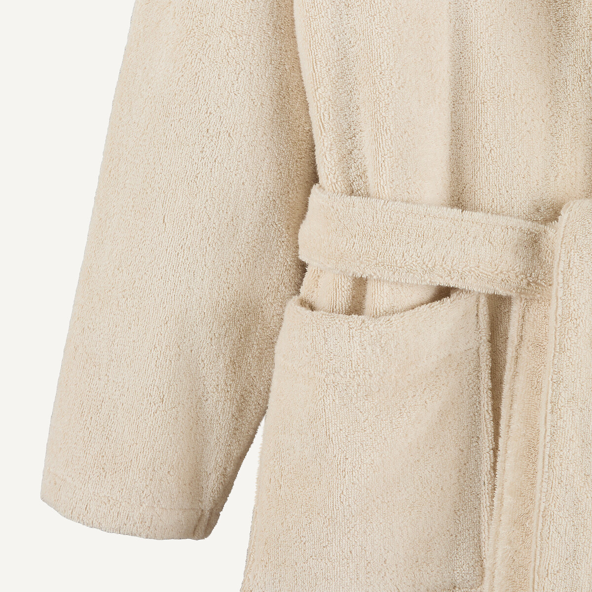 Peignoir de bain mixte 550 g/m², LEON ecru, AM.PM