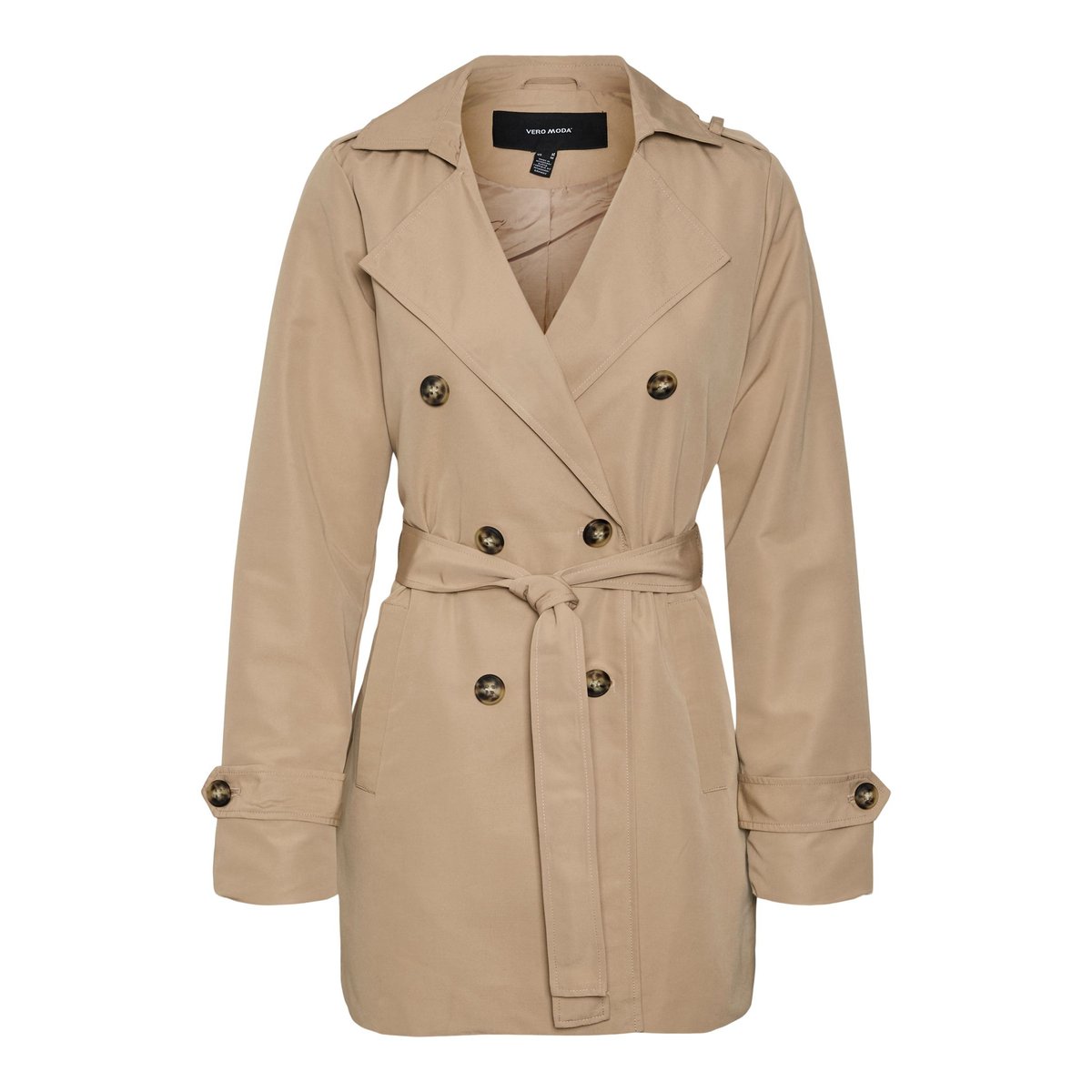 Trench Coat silver mink, VERO MODA