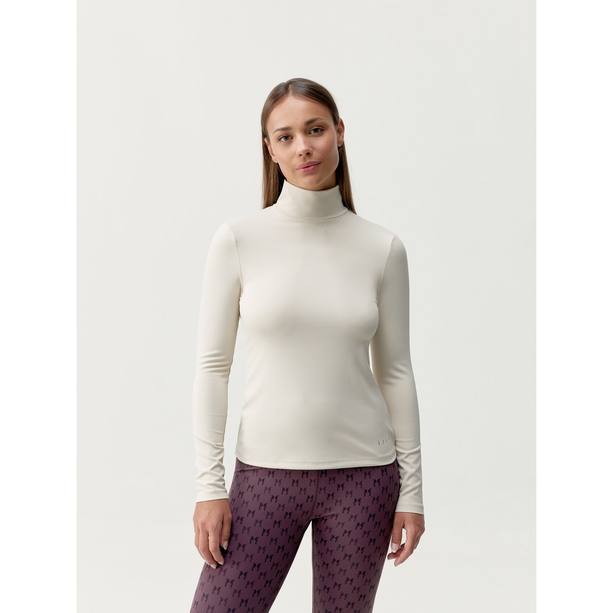 T-Shirt de sport Performance manches longues MALIK blanc, BORN