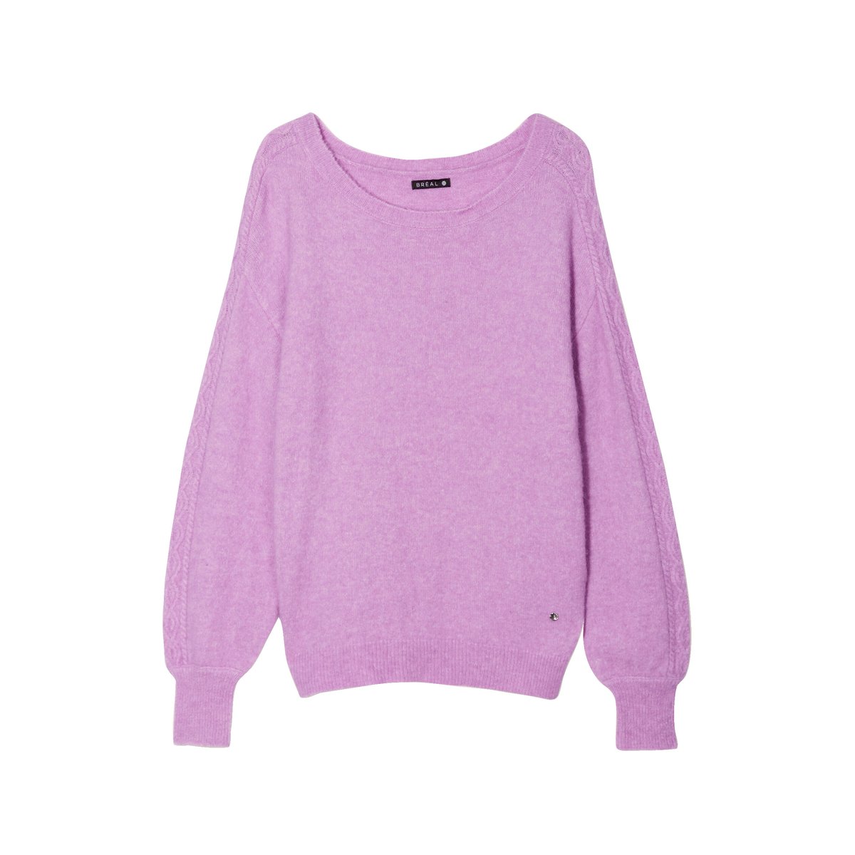 Pull manches longues violet, BREAL