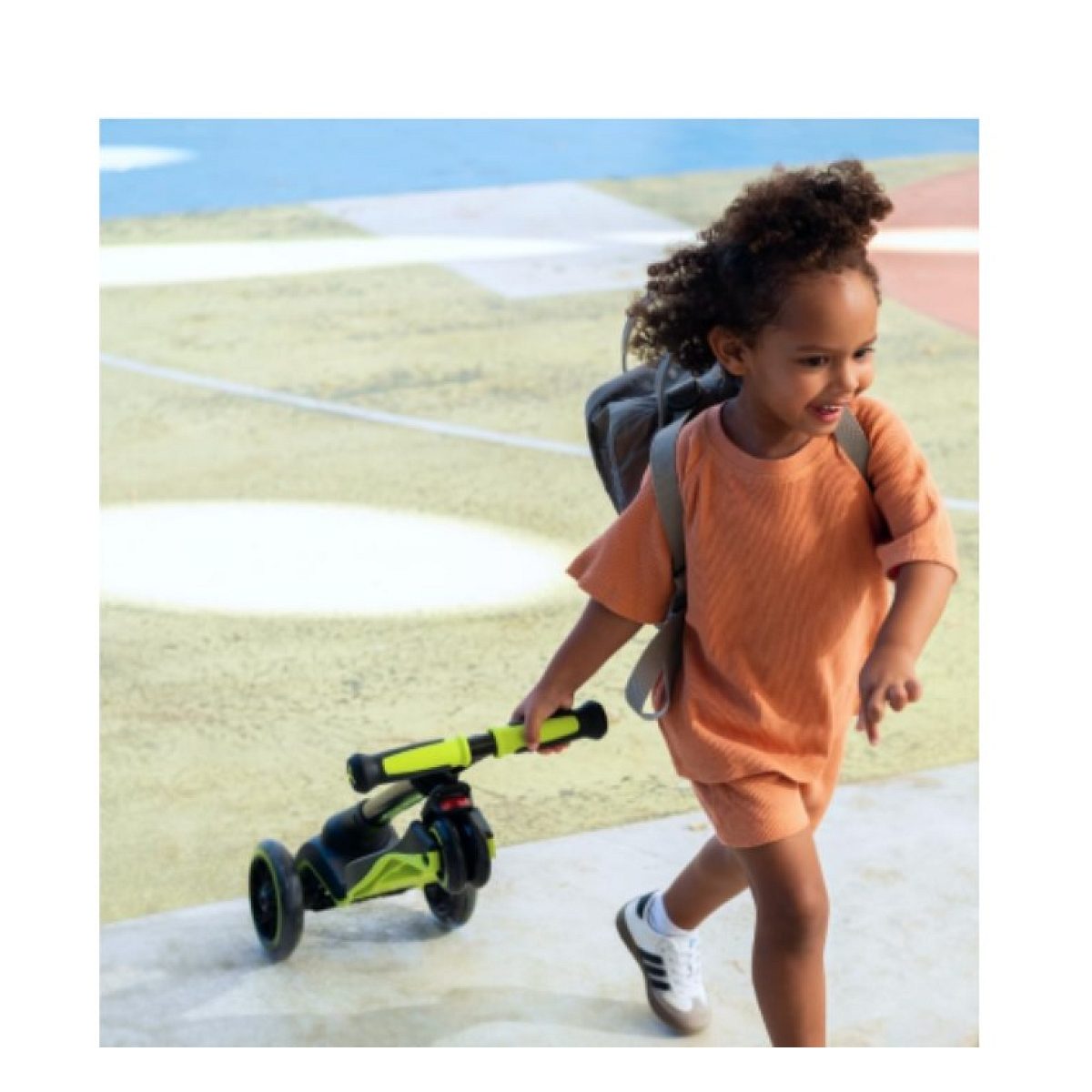 Trottinette Évolutive Xtend - Vert Citron couleur unique, SMARTRIKE
