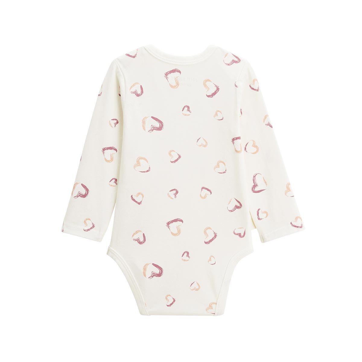 Lot de 3 bodies bébé manches longues Maya rose, PETIT BEGUIN