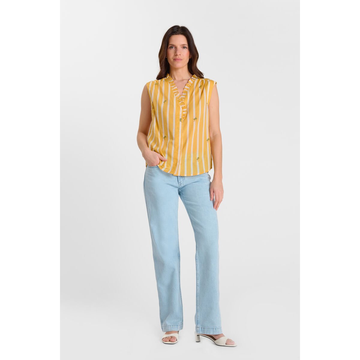 Chemise DINA bamboo, LE TEMPS DES CERISES