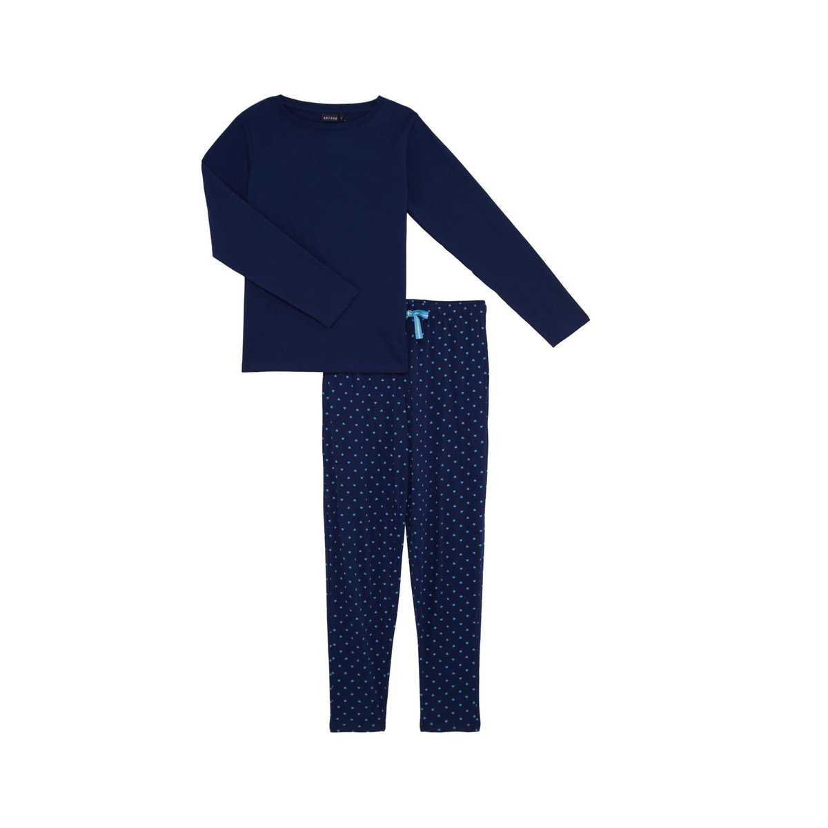 Pyjama en coton, manches longues, Tradi marine, ARTHUR