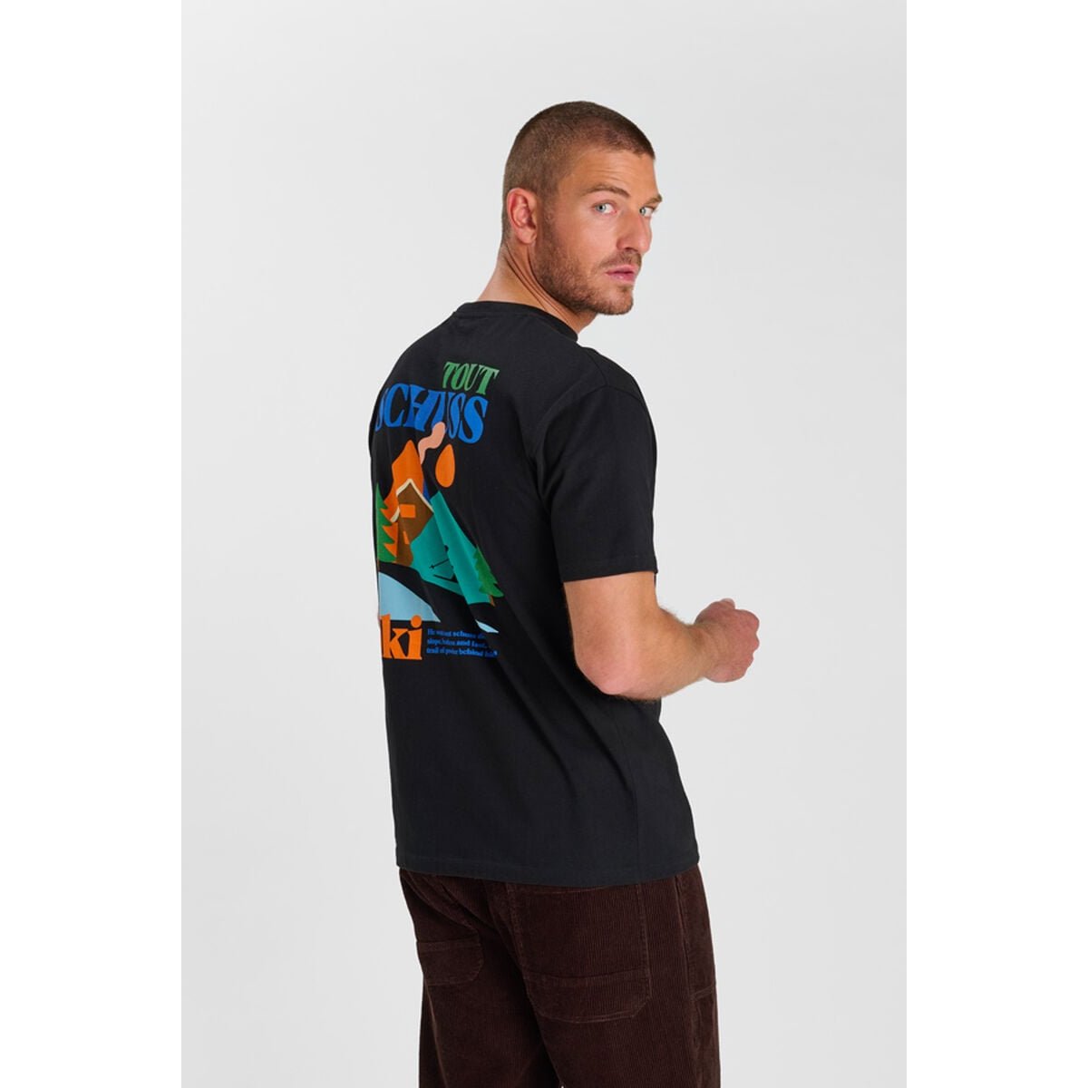 Tee-Shirt HINO black, LE TEMPS DES CERISES