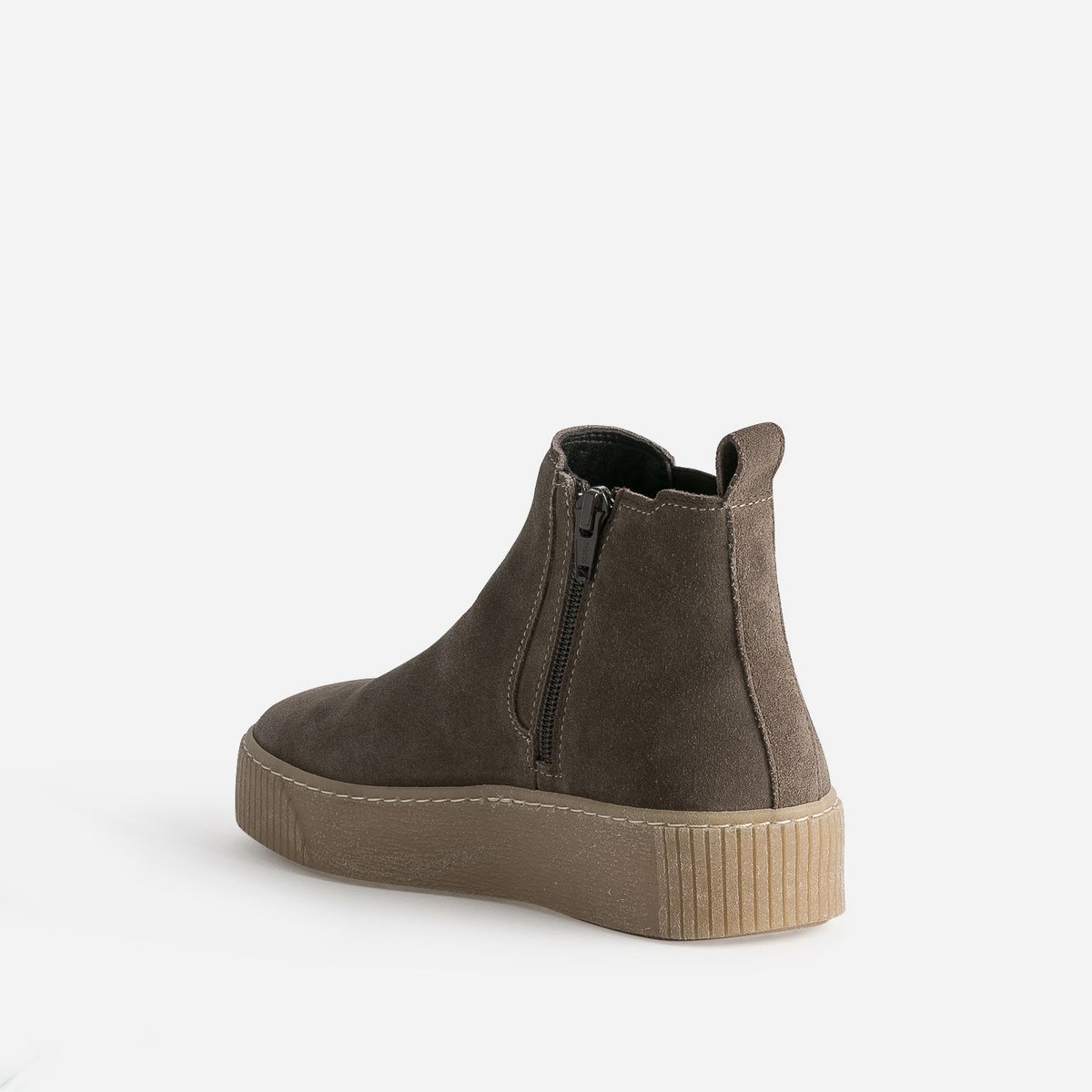 Boots en cuir ANNICK gris, ERAM