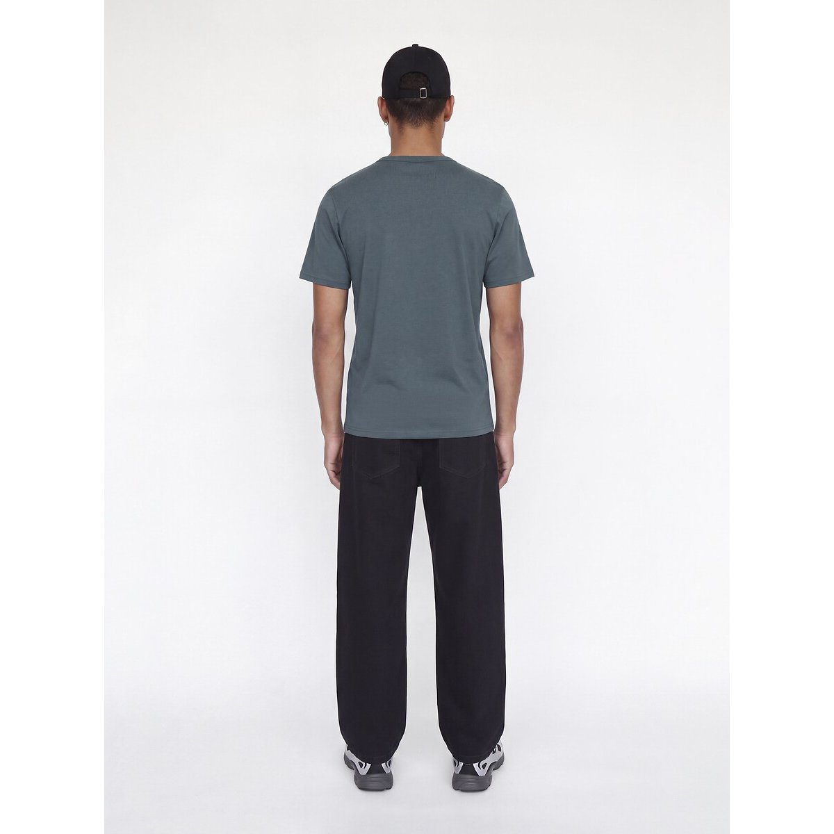 T-Shirt CLEVELAND, mit Rundhalsausschnitt blaugrau, JACK & JONES