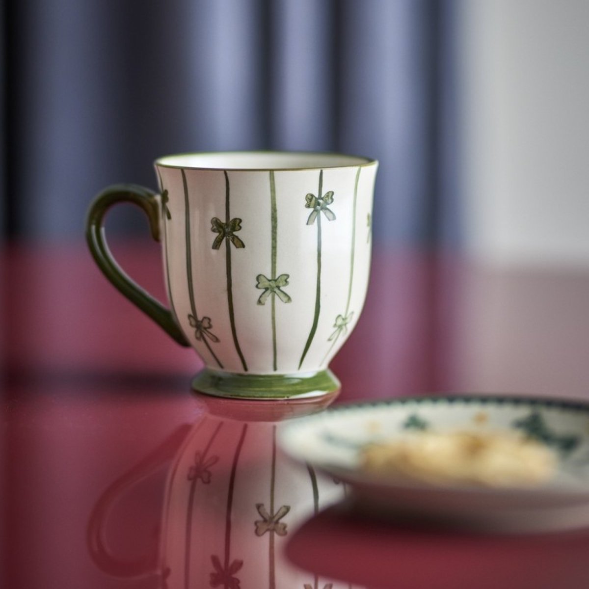 Mug grès décoré  Hope set de 2 multicolore, BLOOMINGVILLE