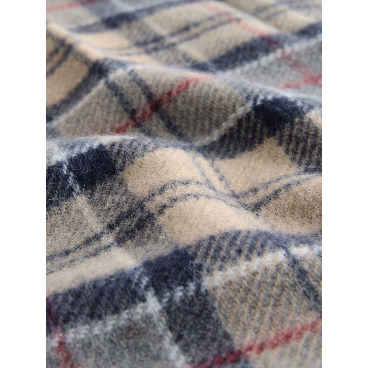 Ensemble bonnet et écharpe, 2 pièces bleu marine / carreaux bleus, NEXT