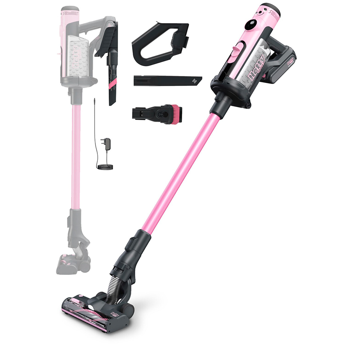 Hetty Quick Cordless Vacuum Cleaner - 916116 pink, NUMATIC INTERNATIONAL