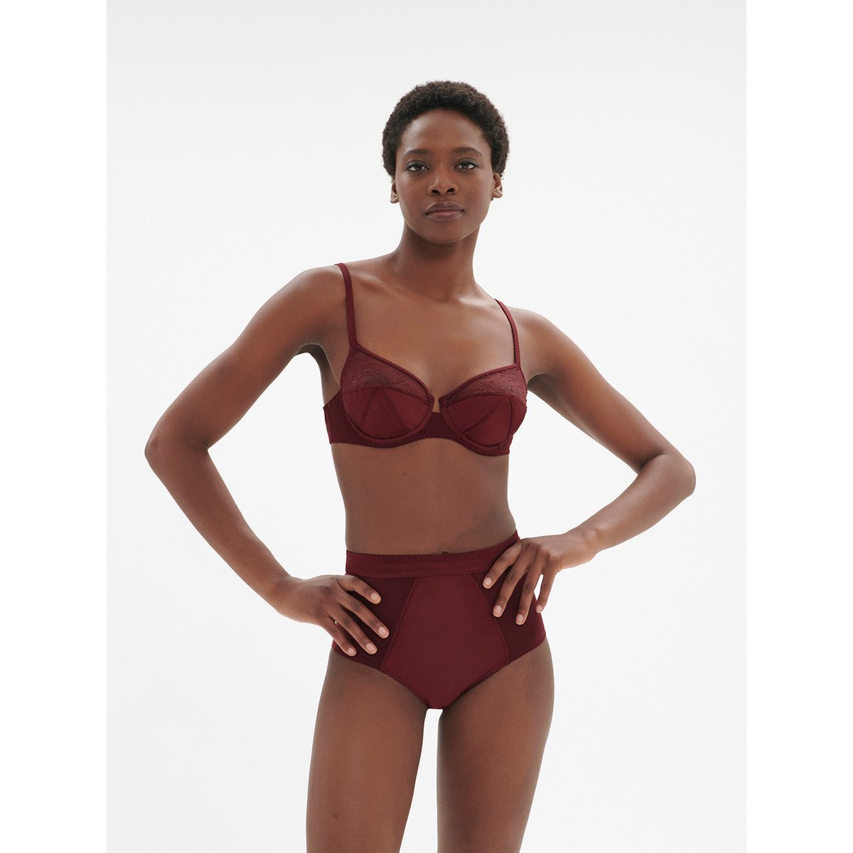Soutien-gorge armatures, ÈVE rouge, SIMONE PERELE