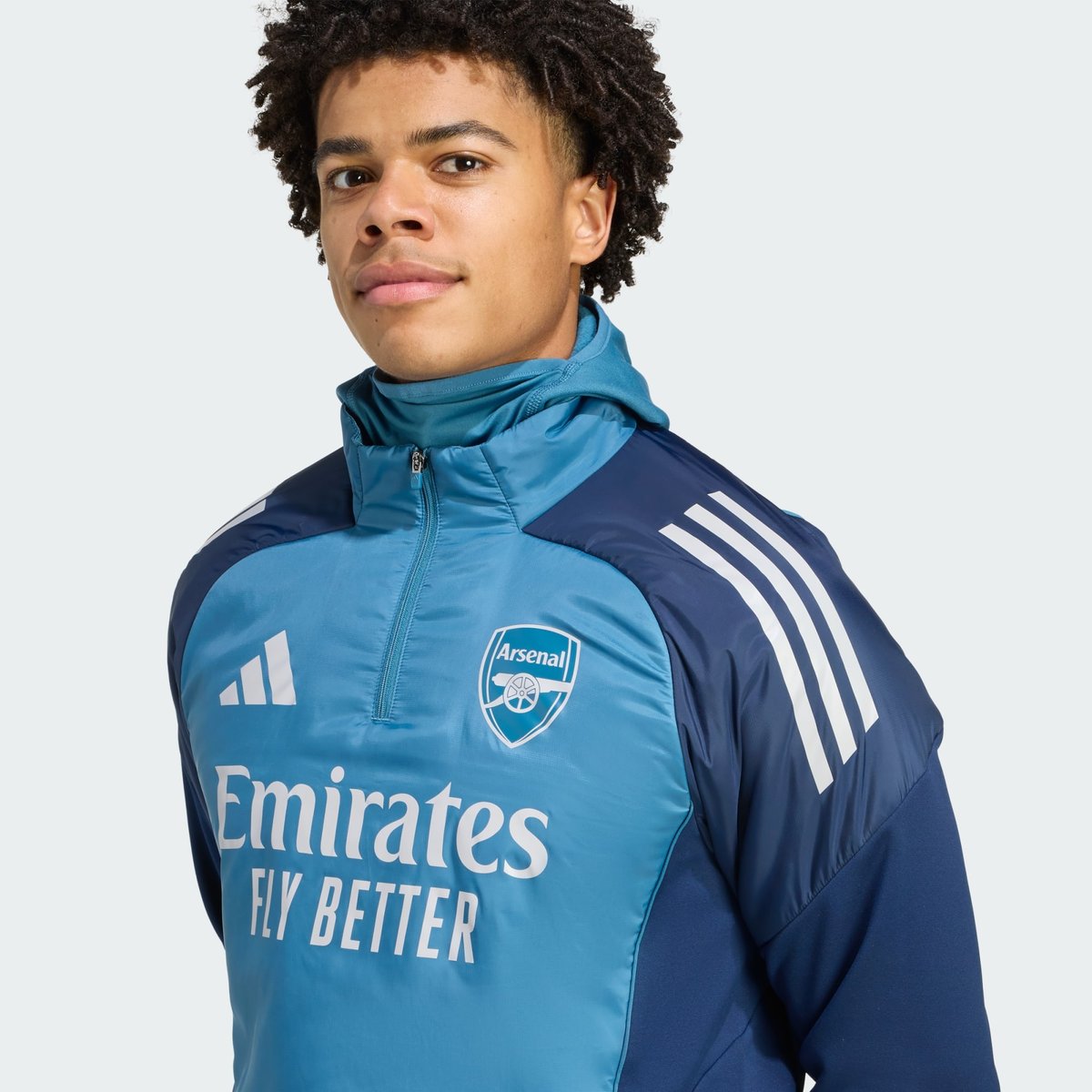 Haut Hiver Arsenal Tiro 25 Competition Haut Hiver Arsenal Tiro 25 Competition blanch blue, adidas Performance