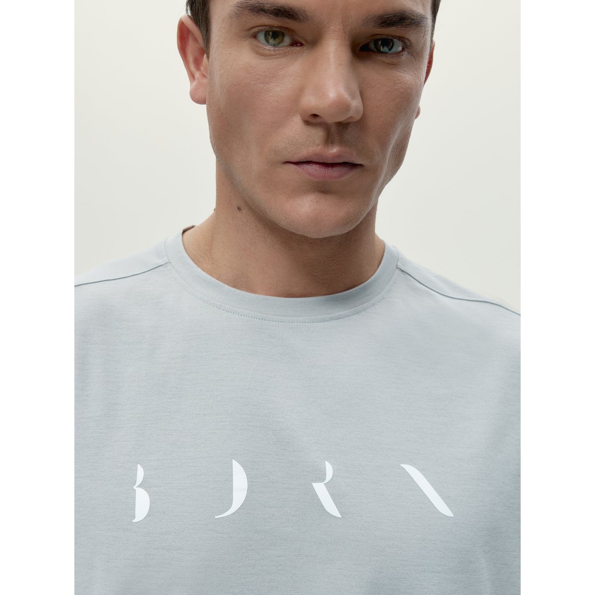 T-shirt de sport homme Daxon Sans manches gris moyen, BORN