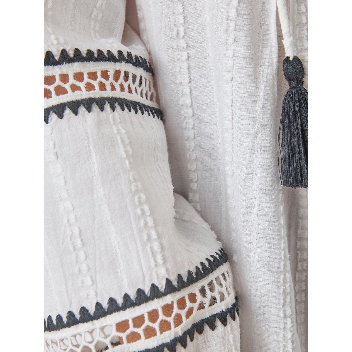 Blouse avec plis ecru, DAXON