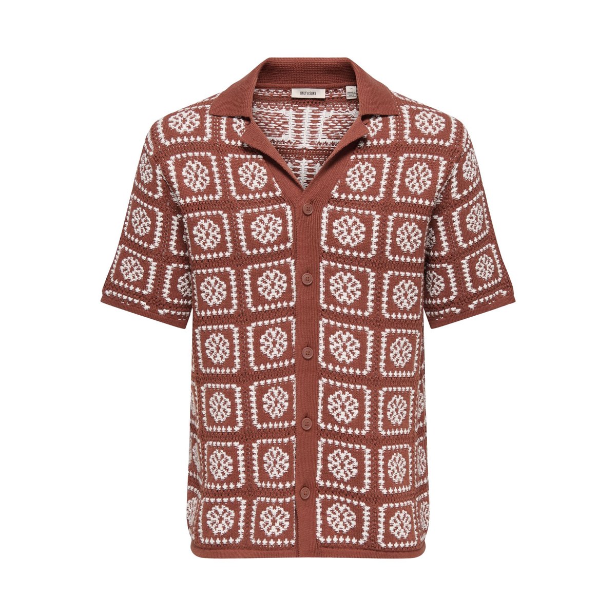 Col Polo En Maille cloud dancer, ONLY & SONS