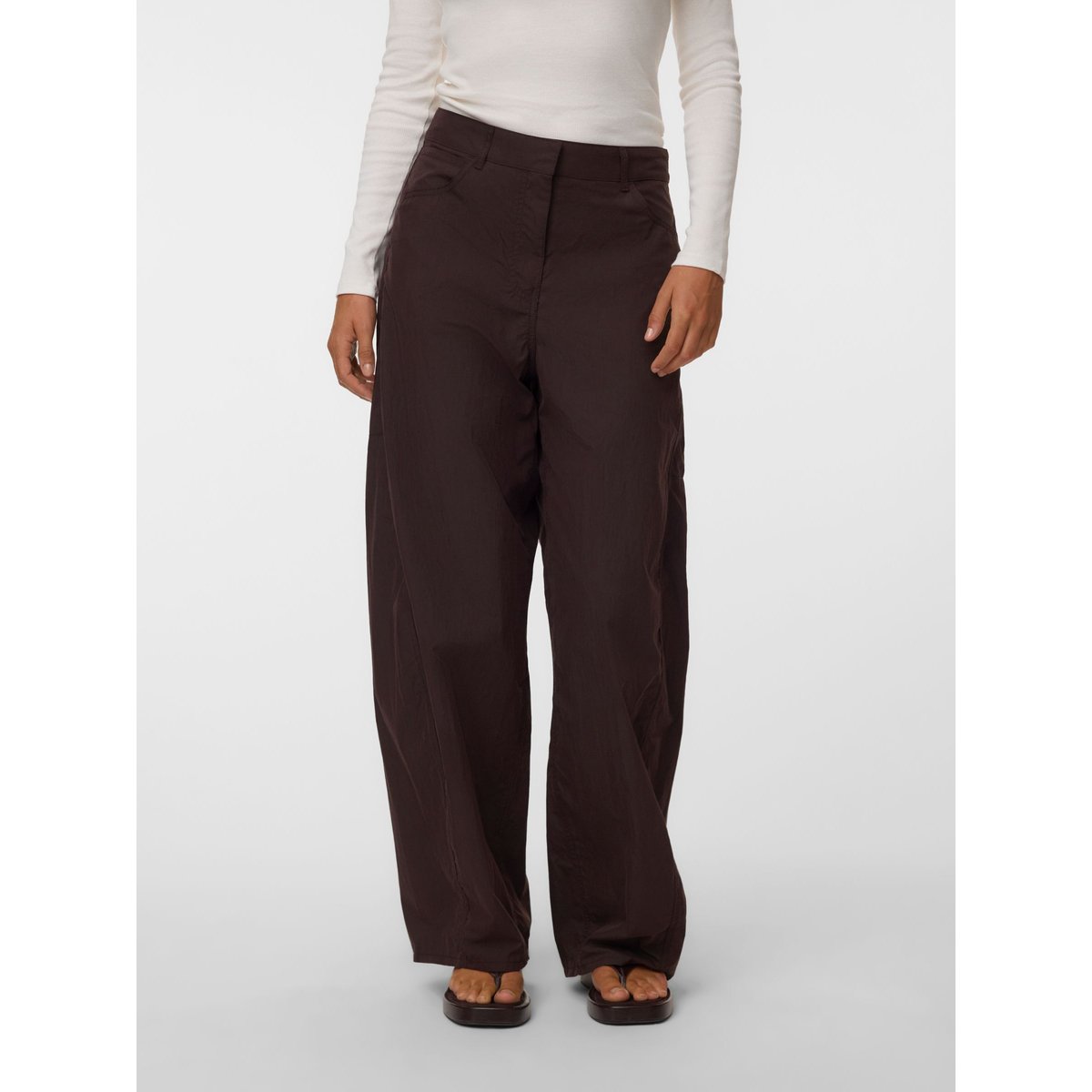 Pantalon marron - chocolate torte 1, VERO MODA