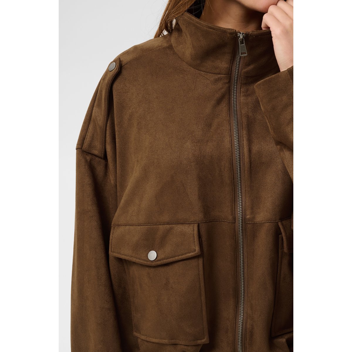 Veste marron partidge cc, KAFFE