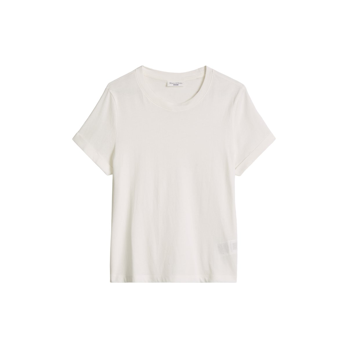 T-shirt relaxed en coton organique blanc, MARC O’POLO DENIM
